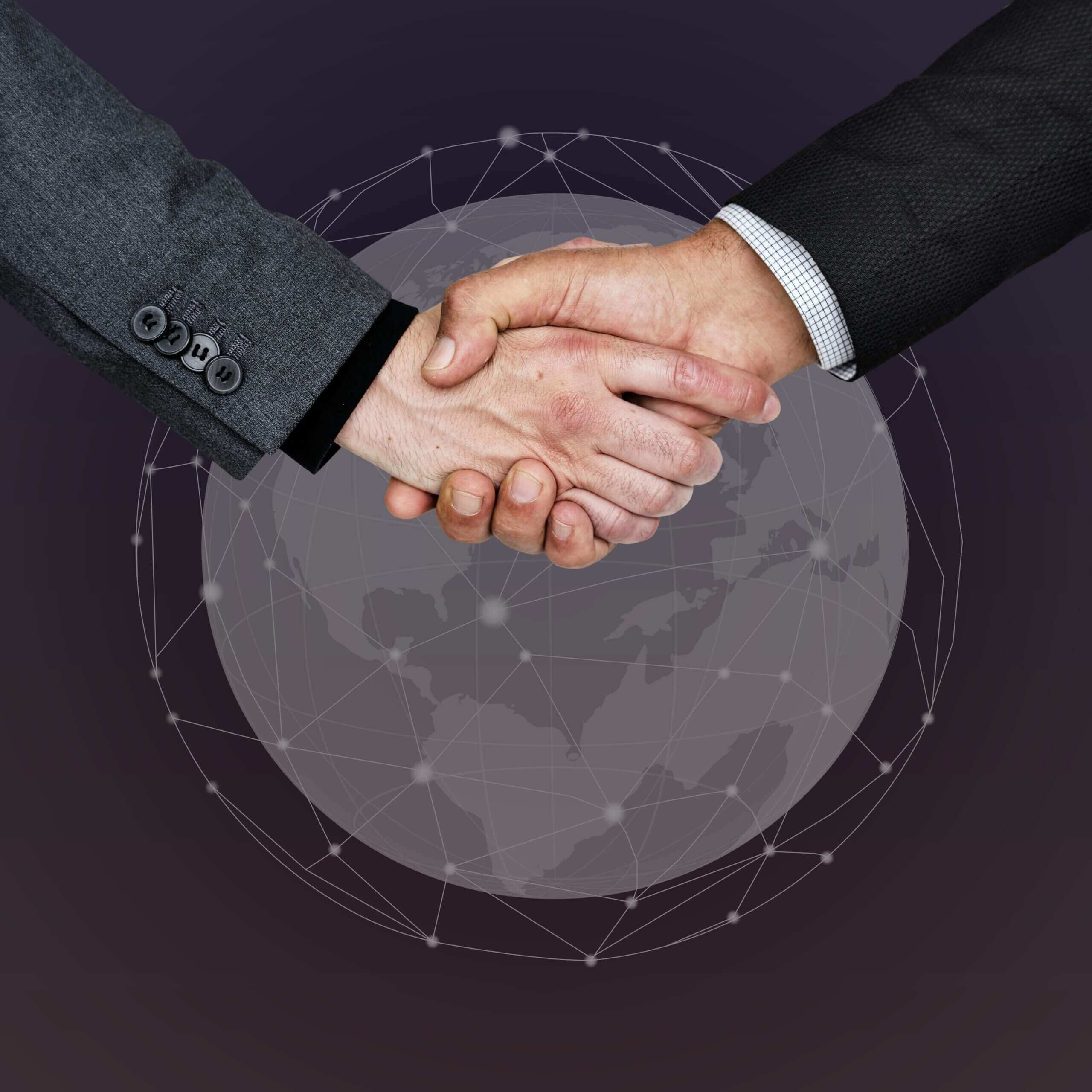 Human Hands Handshake Business Corporate Concept